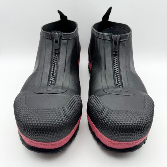 Bogs Mens Overshoe Zip Work Shoes US 9 EU 42 Black Composite Toe Waterproof NIB main image 5